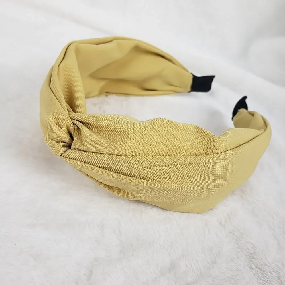Golden Twist Wide Band Headband